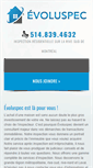 Mobile Screenshot of evoluspec.com